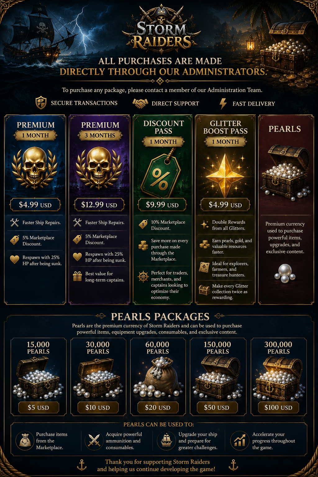 Tienda Storm Raiders